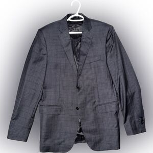 Ermenegildo Zegna Gray Sport Coat Tailored Elegance with Surgeons cuffs